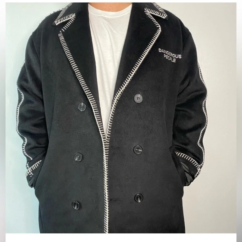 Dangerous People ,RARE branded Mens Trench Coat 🧥 - Picture 2 of 10